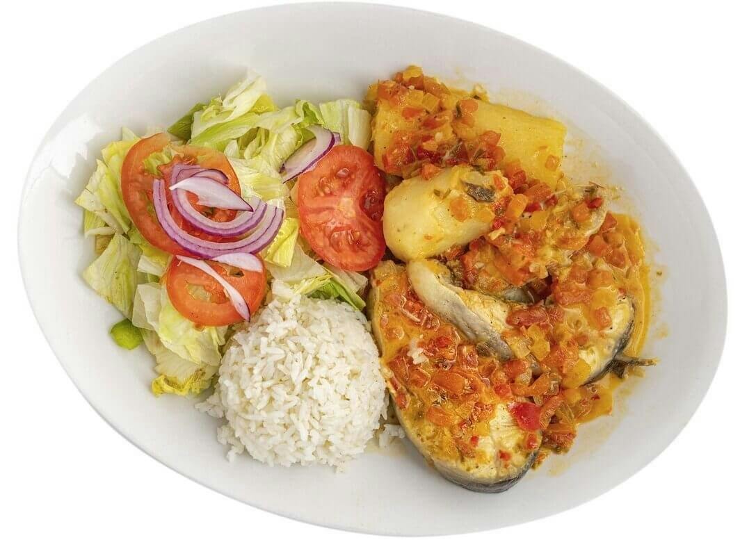 Bagre Guisado from El Parche Colombiano Restaurant in Seattle, WA