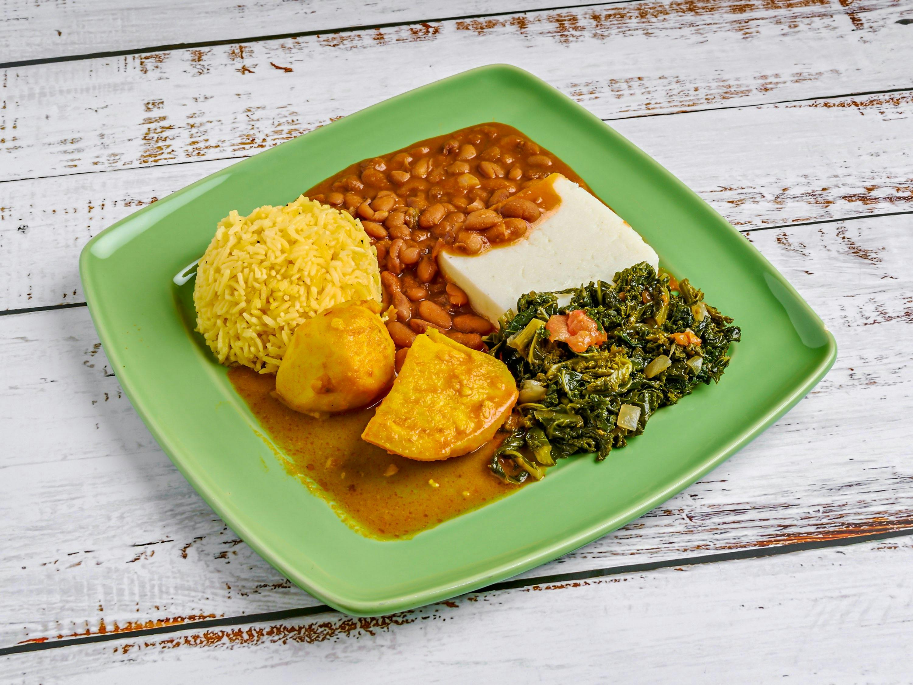 Chio's Vegetarian Platter from Stango Cuisine in Champaign, IL