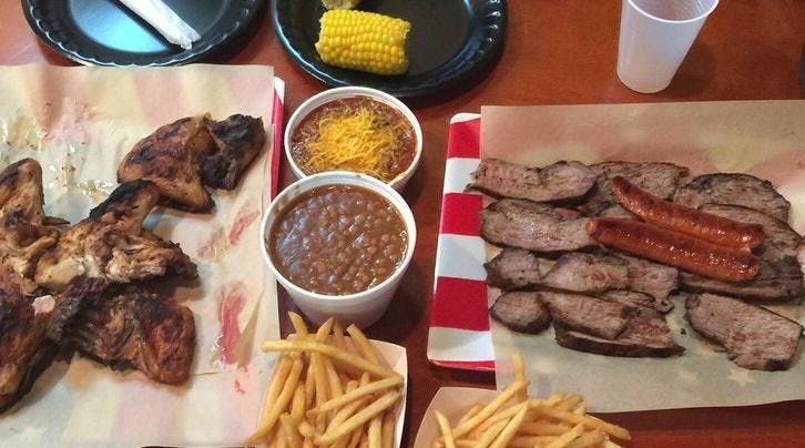 Family Combo 2 (8-10 people)*** from All American BBQ in West Hills, CA