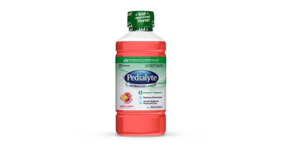 Pedialyte AdvancedCare Electrolyte Solution Cherry Punch Ready-to-Drink (35 oz) from CVS - W Forest Home Ave in Milwaukee, WI