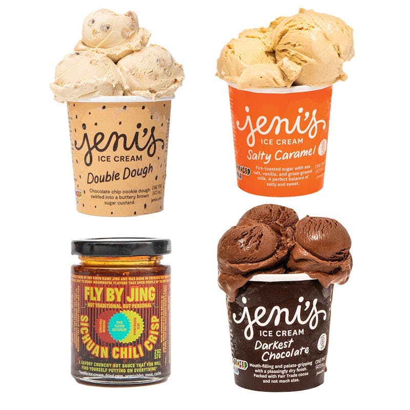 Fly By Jing Bundle from Jeni's Splendid Ice Creams - N Main St in Chagrin Falls, OH