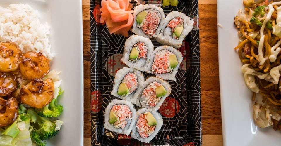 California Roll from Teriyaki Sushi Express in Madison, WI