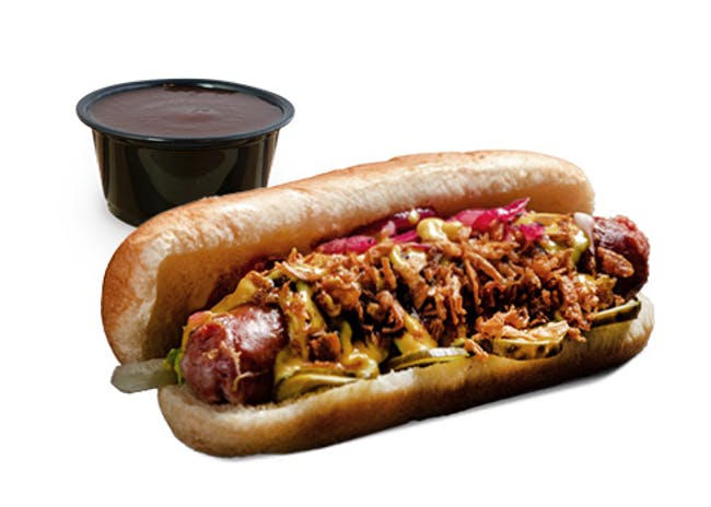 Loaded Dog from Dickey's Barbecue Pit - Ridenour Blvd in Kennesaw, GA