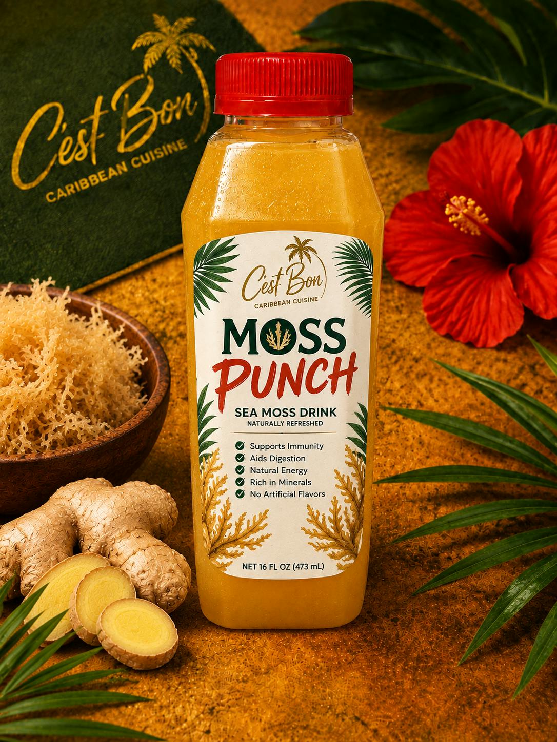 Moss Punch from C'est Bon Caribbean Creole Cuisine in Baytown, TX