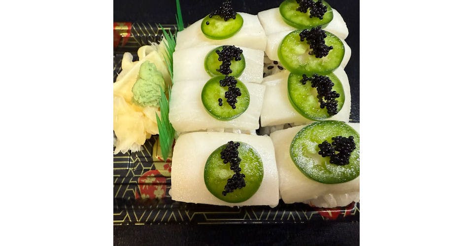 SP13. Snow Stone Roll from Akari Sushi in Madison, WI