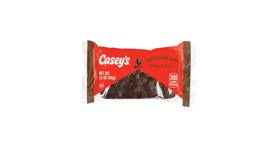 Casey's Chocolate Chip Fudge Brownie (3.5 oz) from Casey's General Store: Cedar Cross Rd in Dubuque, IA