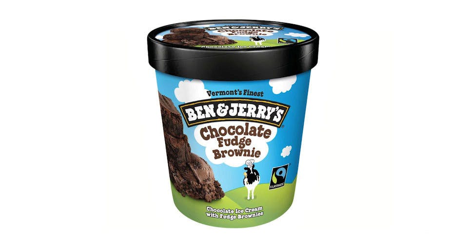 Ben & Jerry's Chocolate Fudge Brownie (16 oz) from Casey's General Store: Cedar Cross Rd in Dubuque, IA