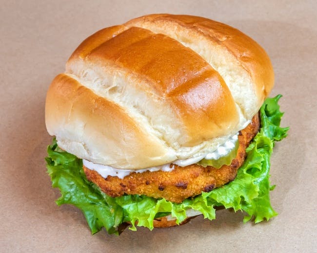 Vegan Chicken Sandwich from Sookie?s Veggie Burgers in Madison, WI