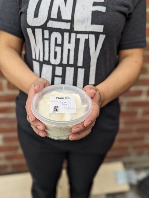 Plain Cream Cheese - (12 oz) from One Mighty Mill Cafe - Exchange St in Lynn, MA
