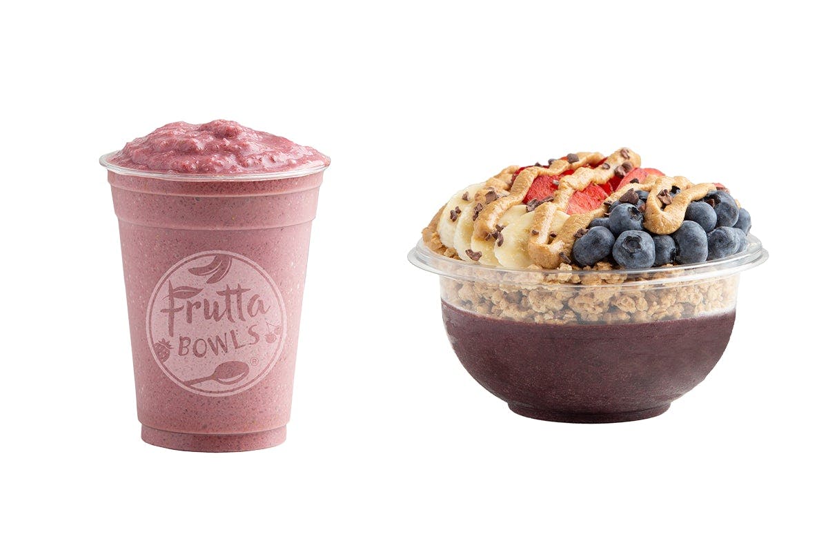 Bowl & Smoothie from Frutta Bowls - Deerfield Blvd in Mason, OH