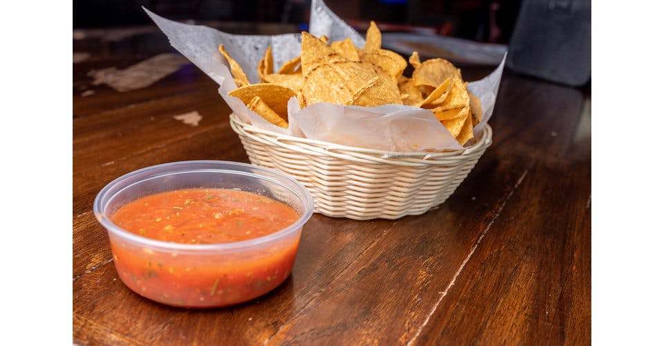 Chips with House Made Salsa from Es Tas Bar & Grill in Ames, IA