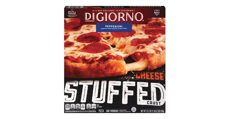 Digiorno Frozen Pizza Cheese-Stuffed Crust Pepperoni (22.2 oz) from CVS - Central Bridge St in Wausau, WI