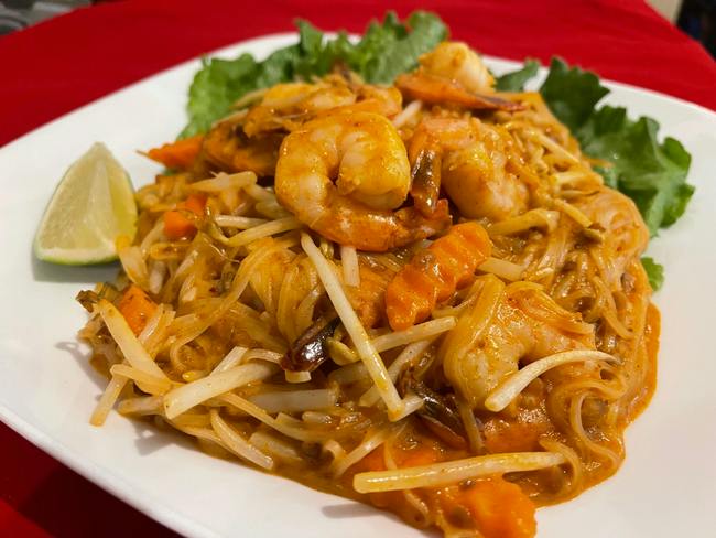 SP Pad Thai Peanut Delight from Sa-Bai Thong Thai Cuisine - University Ave in Madison, WI