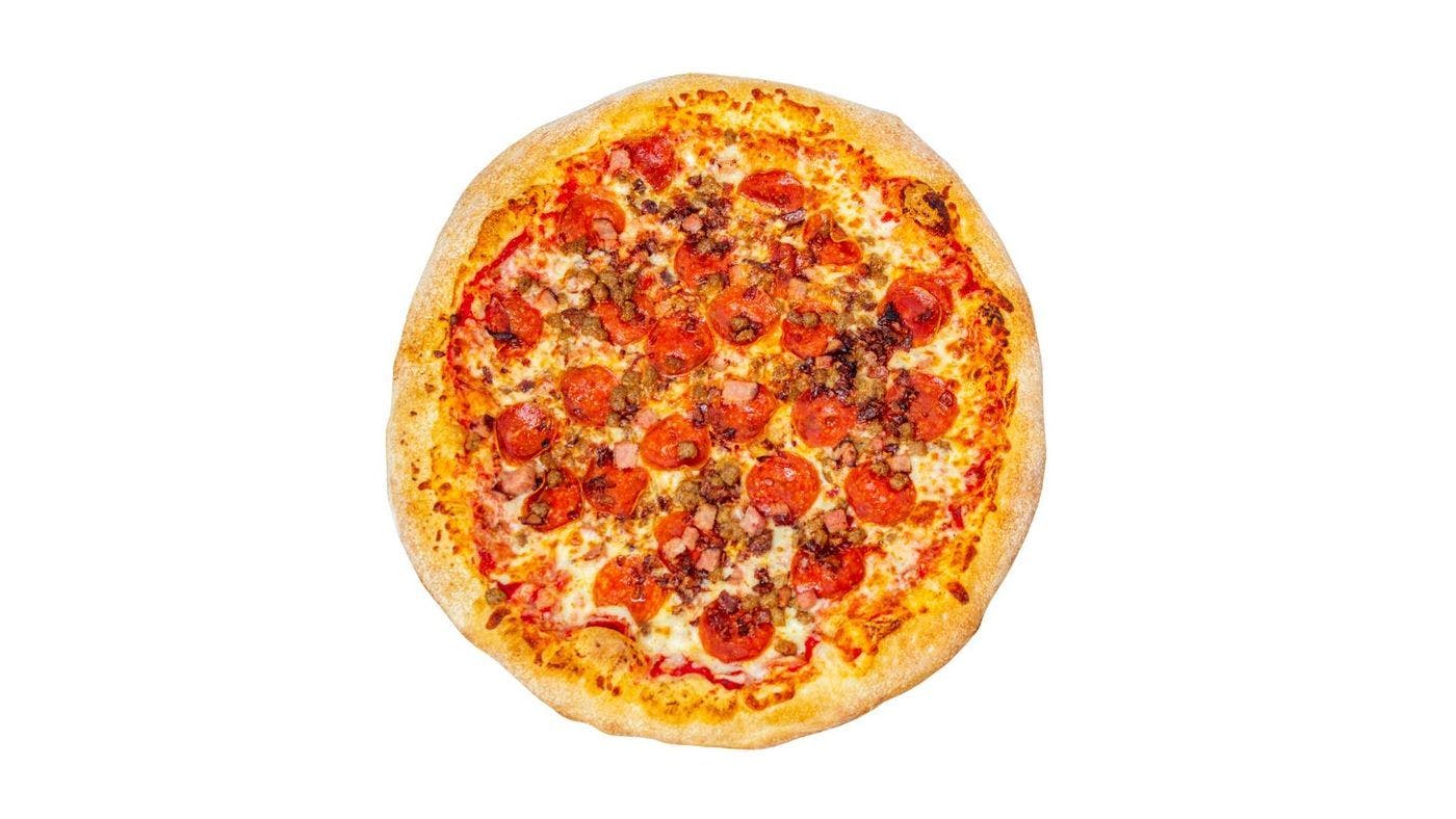 The Meat My Lovers 16" from Atlas Gourmet Pizza in Westchase, FL