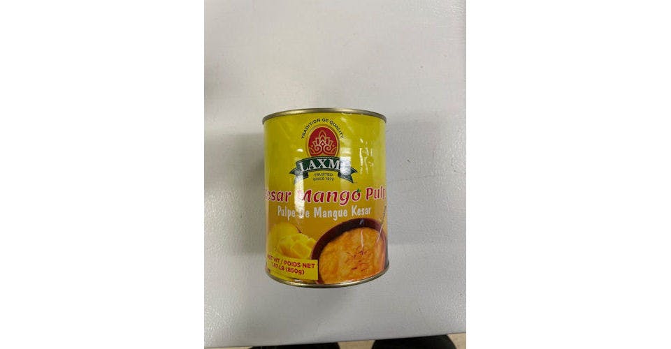 Laxmi Kesar Mango Pulp - 850 g from Maharaja Grocery & Liquor in Madison, WI