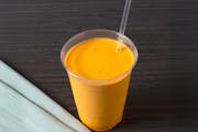 Mango Lassi from Cumin Fresh Indian Kitchen in Grand Haven, MI