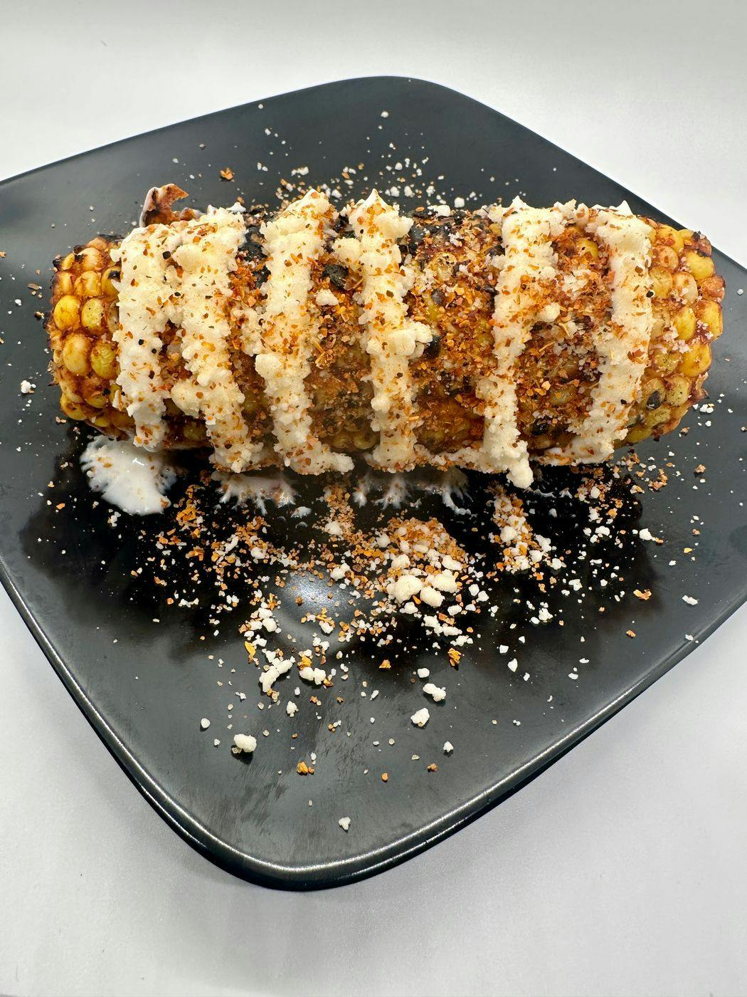Mexican Grilled Corn from Justveggiez in Madison, WI