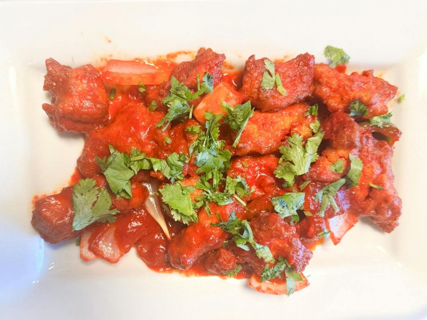 Chili Chicken from Cumin Fresh Indian Kitchen in Grand Haven, MI