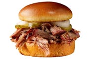 Pulled Pork Sandwich from Dickey's Barbecue Pit: Nederland (TX-1205) in Nederland, TX