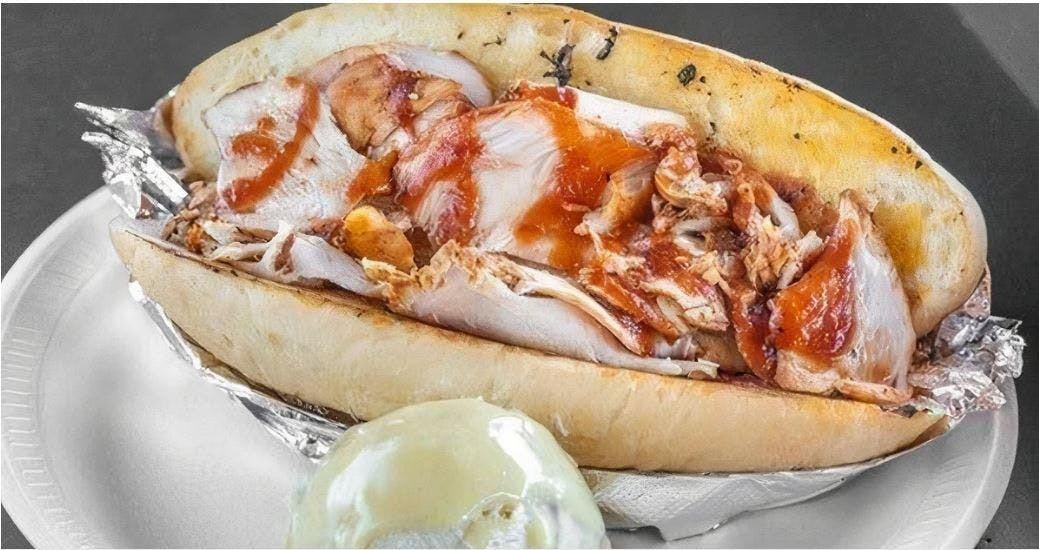 Chicken Grilled Breast Sandwich*** from All American BBQ in West Hills, CA