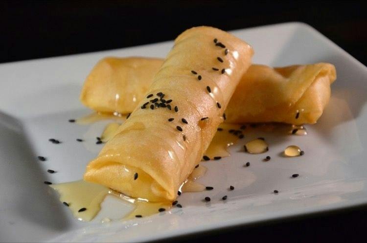 Fried Choco Banana from Thai Kitchen in Ames, IA
