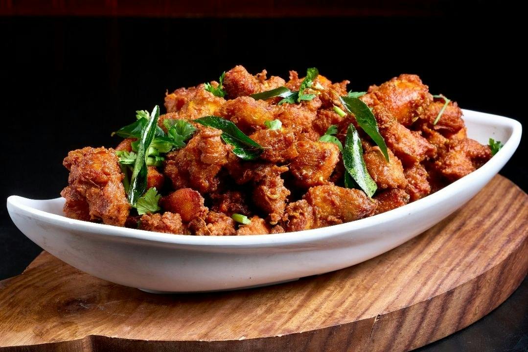 Chicken 65 Madras (Dry) from Rock N Grill Indian Authentic Cuisine & Bar in Round Rock, TX