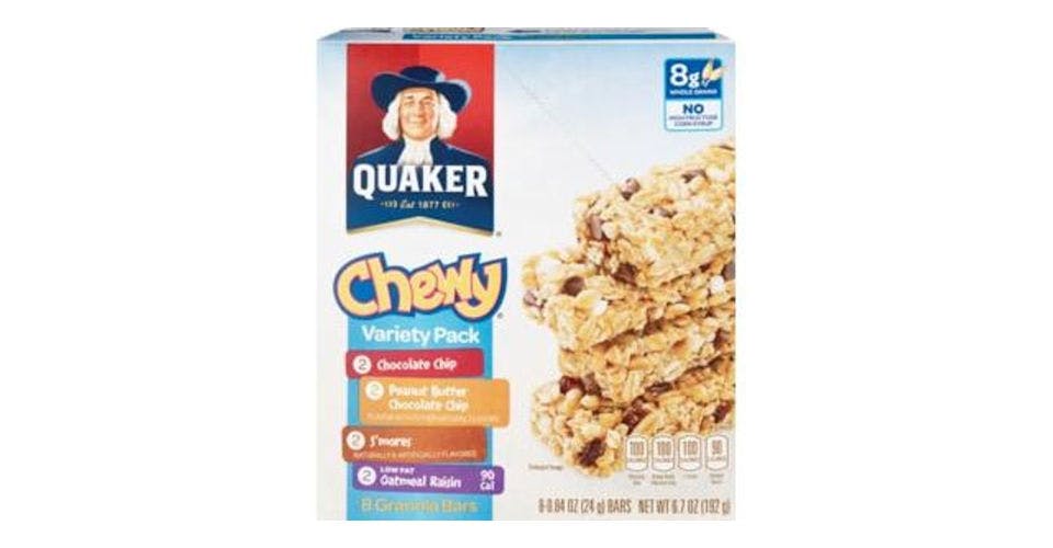 Quaker Chewy Granola Bars Variety Pack (10 pk) from CVS - S Bedford St in Madison, WI