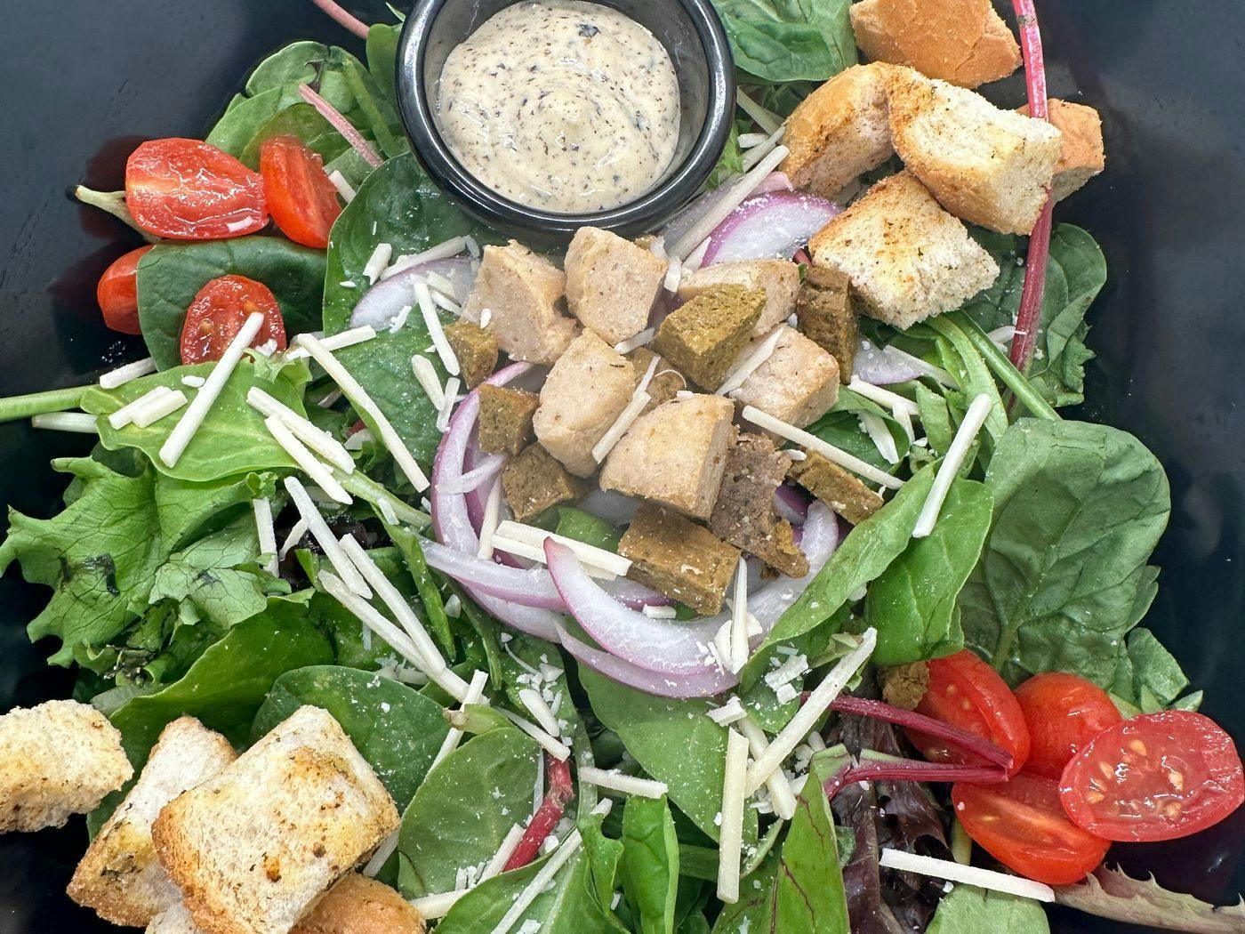 JustVeggiez Chicken Caesar Salad from Justveggiez in Madison, WI