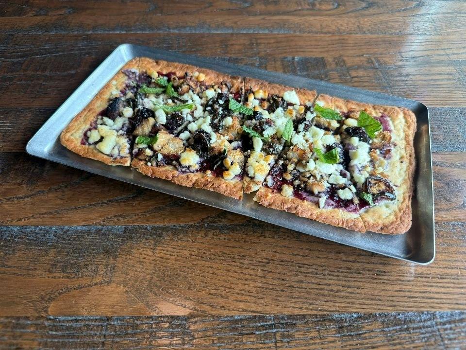 Cowboy Candy Flatbread from Drafthouse in Janesville, WI