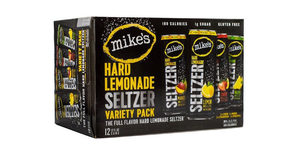 Mike's Hard Lemonade: Seltzer Variety Pack, 12 Pack, 12 oz. Cans from Five Corners Liquor & Wine in Cedar Falls, IA