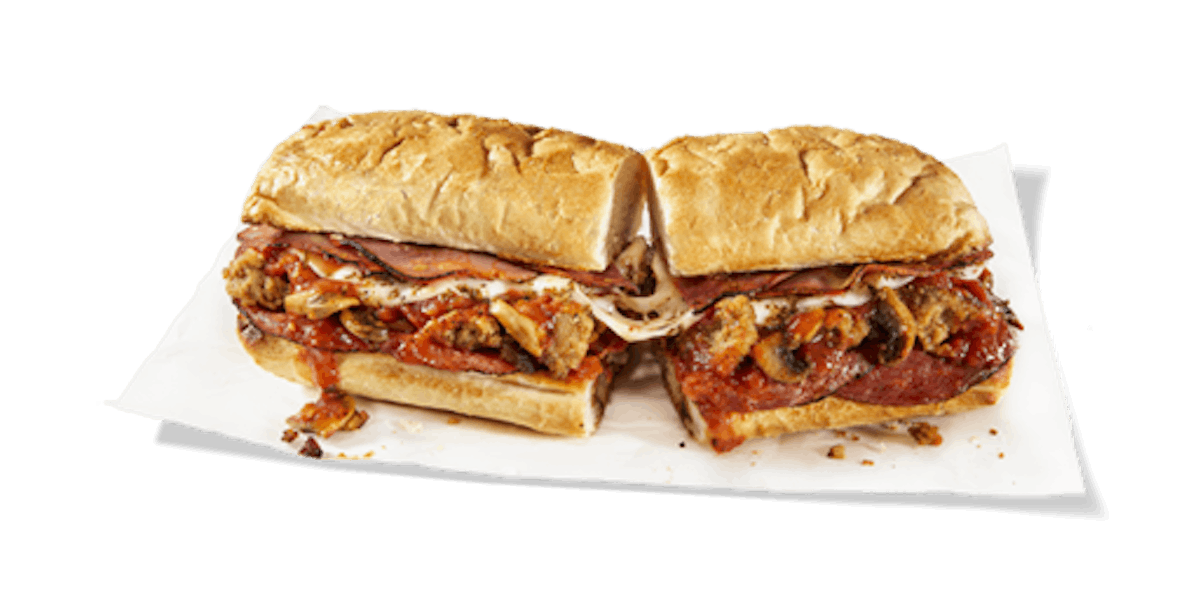 Pizza Melt  from Potbelly Sandwich Shop - Highland Park (42) in Highland Park, IL