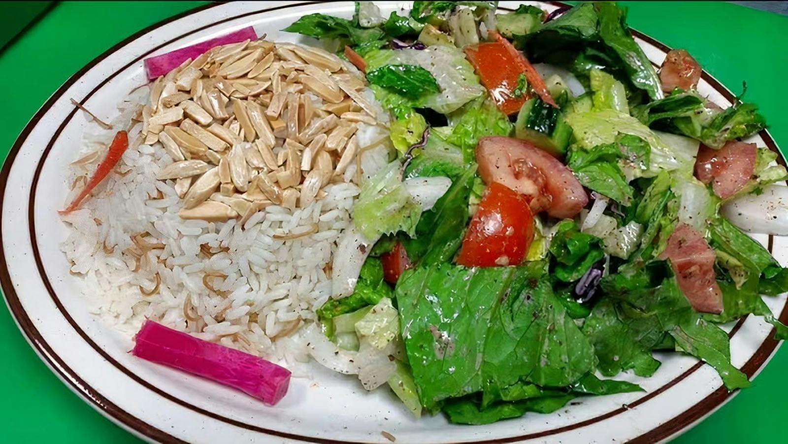 Rice Almond Salad from Sheeba Express in Detroit, MI