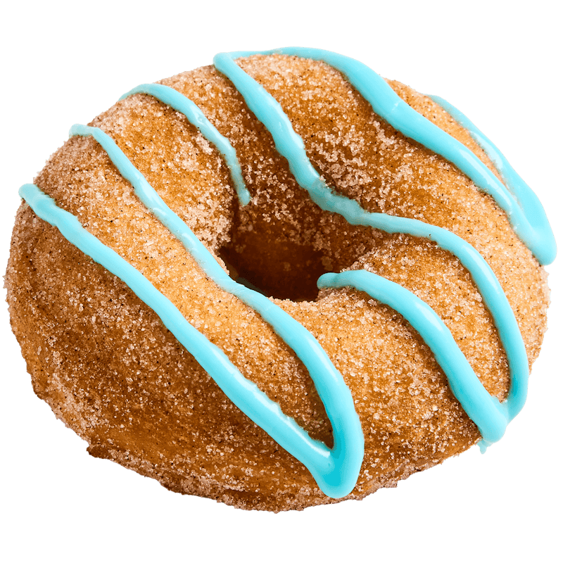 Riptide Cinnamon Bun from Duck Donuts Madison in Madison, WI