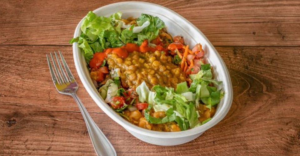 Lentil Curry Salad Bowl from Sam & Curry in San Jose, CA