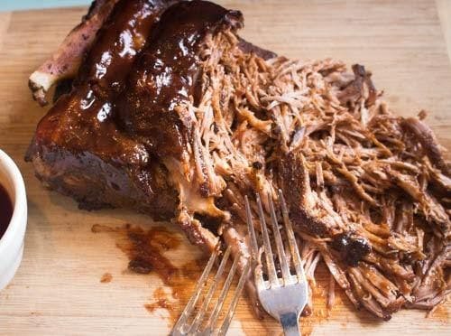 Pulled Pork Sandwich*** from All American BBQ in West Hills, CA