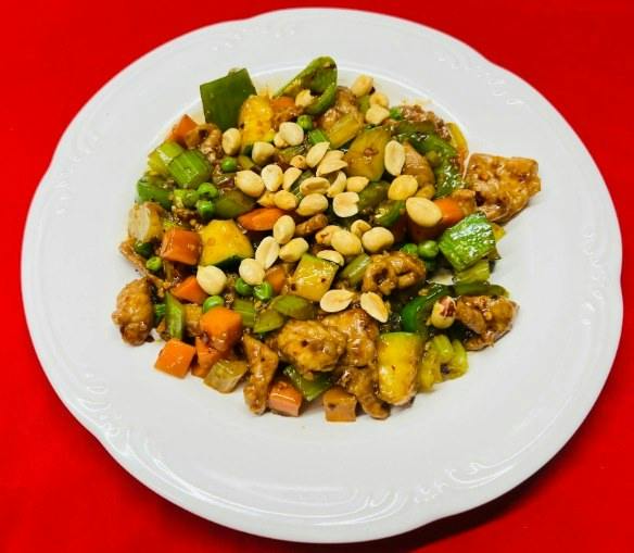 Kung Pao Pork from Happy Wok - Elmwood Ave in Middleton, WI
