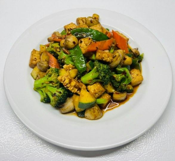 Tofu Mixed Vegetables from Happy Wok - Elmwood Ave in Middleton, WI