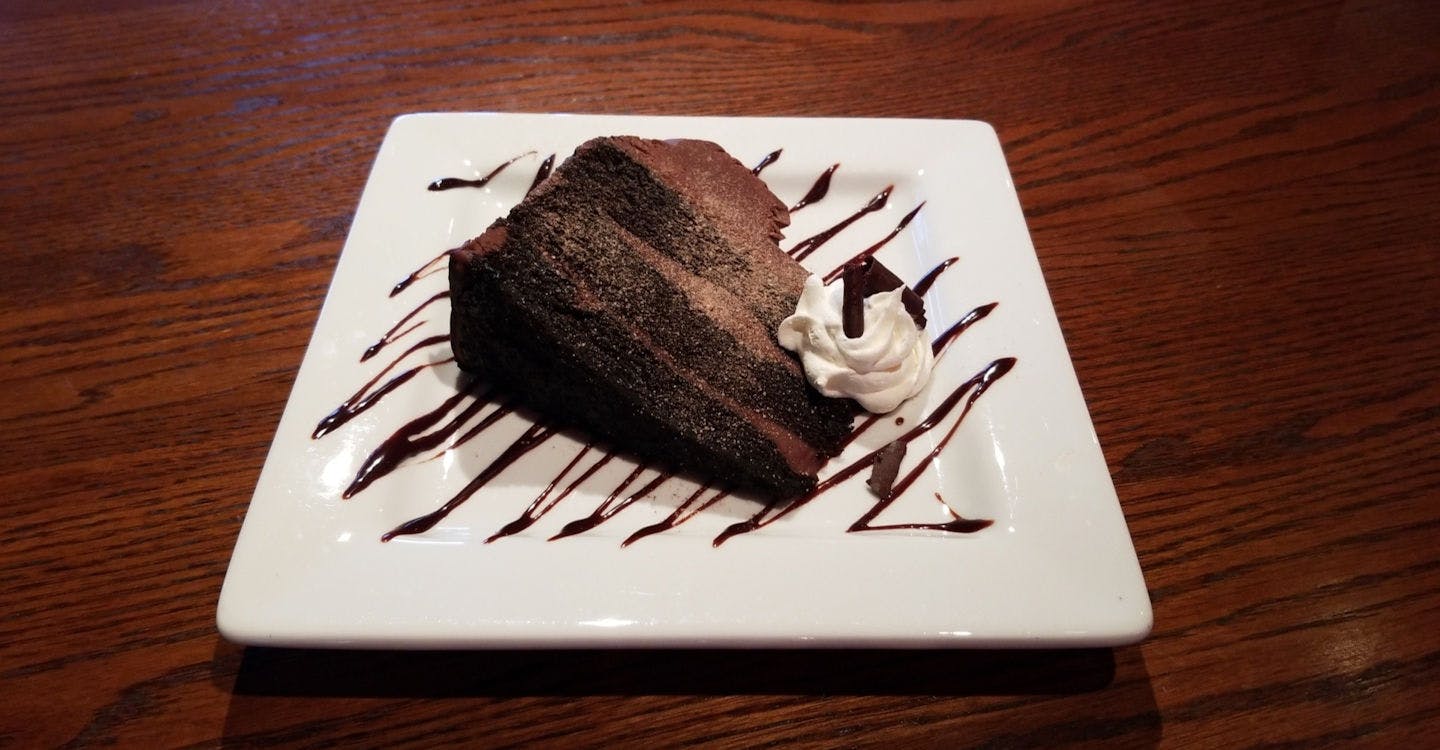 Chocolate Overload Cake from Grazies Italian Grill in Stevens Point, WI