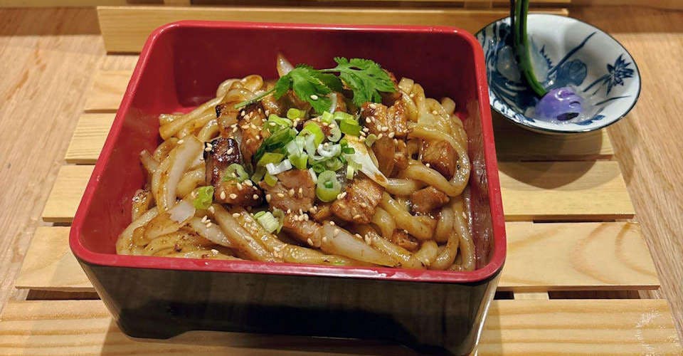 Chashu Udon from Dodomi Sushi Rotary - N Sheridan Rd in Chicago, IL