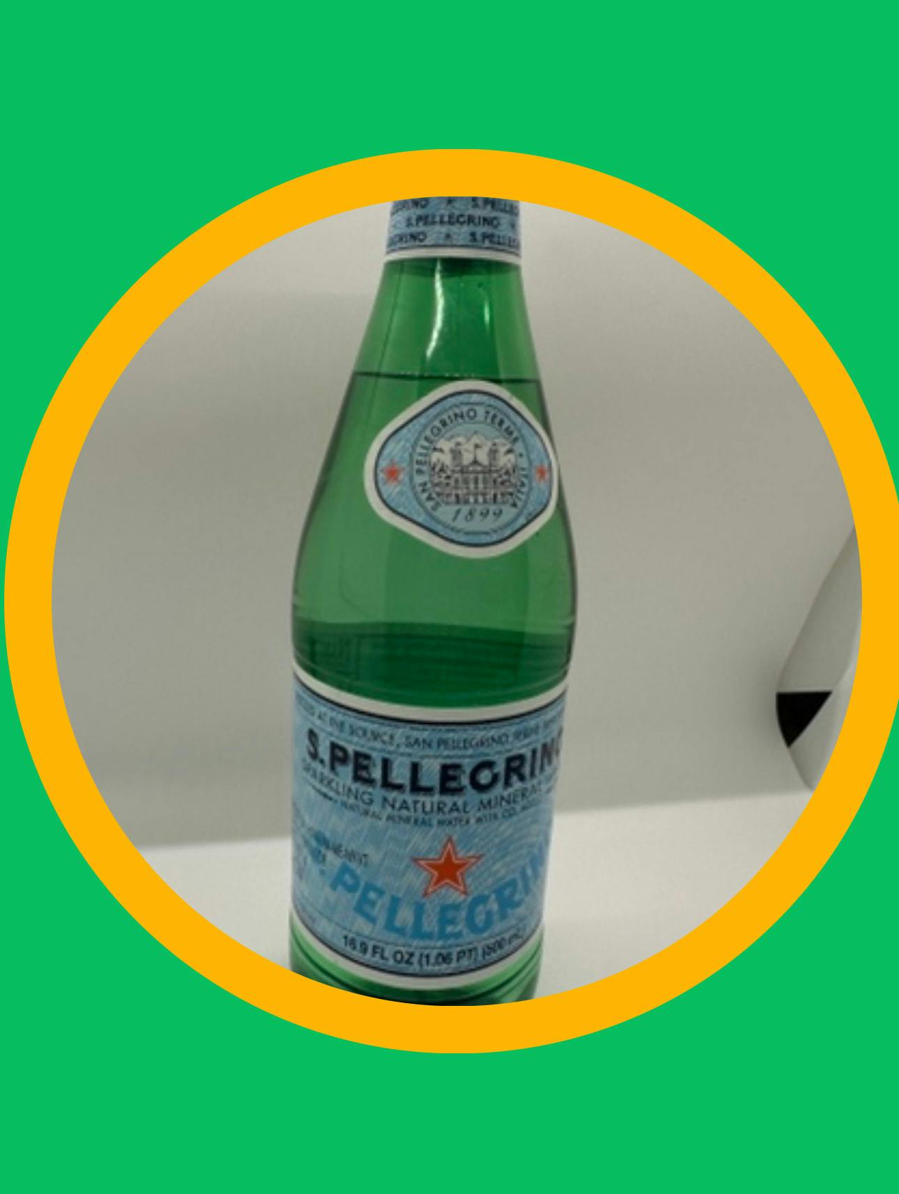 San Pellegrino 500ml from Justveggiez in Madison, WI