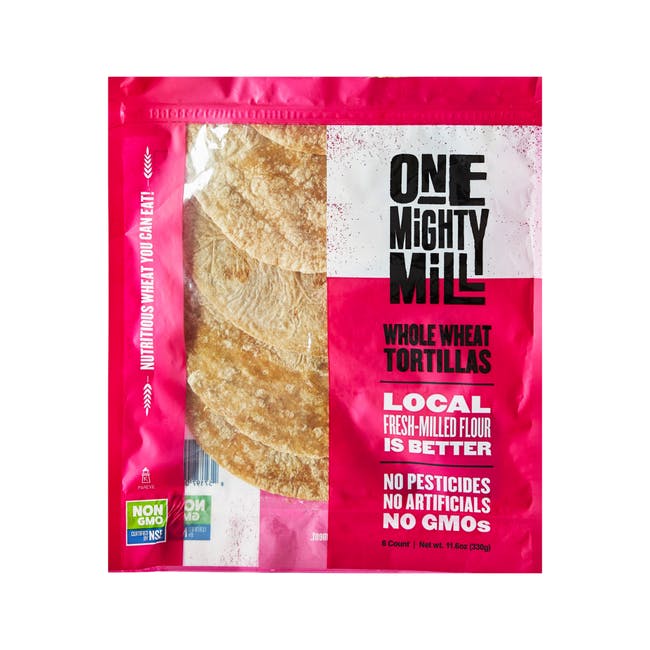 Whole Wheat Tortillas (6 count) - 6-Count from One Mighty Mill Cafe - Exchange St in Lynn, MA