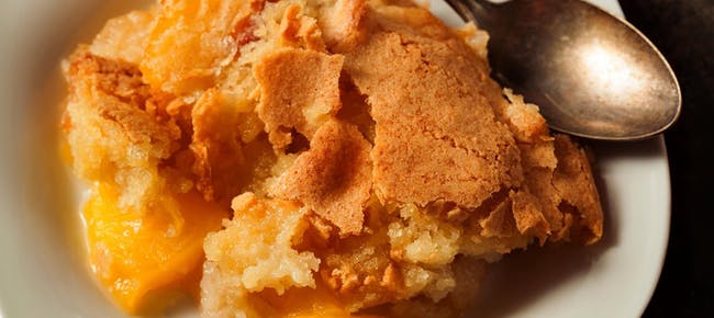 Peach Cobbler - Local Favorite from Dickey's Barbecue Pit - W Loop 281 in Longview, TX