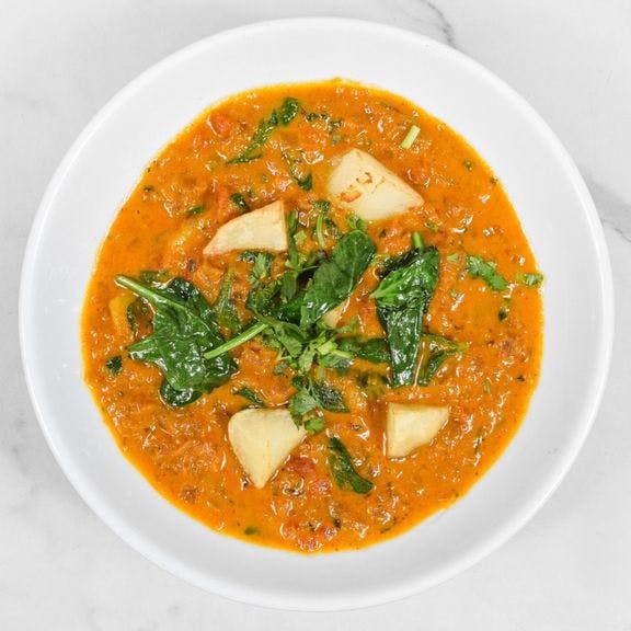 Aloo Palak from Noor Biryani Indian Grill in Suffern, NY