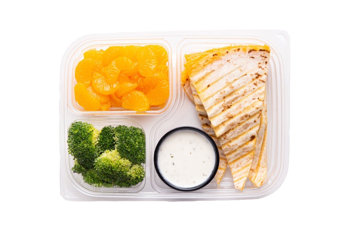Kids Grilled Chicken Quesadilla - Dips n' Dressings from Frutta Bowls - N 12th St in Murray, KY