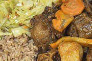 Oxtail stew Rice & Beans,cabbage from Taste of the Caribbean 1 - Capitol Heights in Capitol Heights, MD