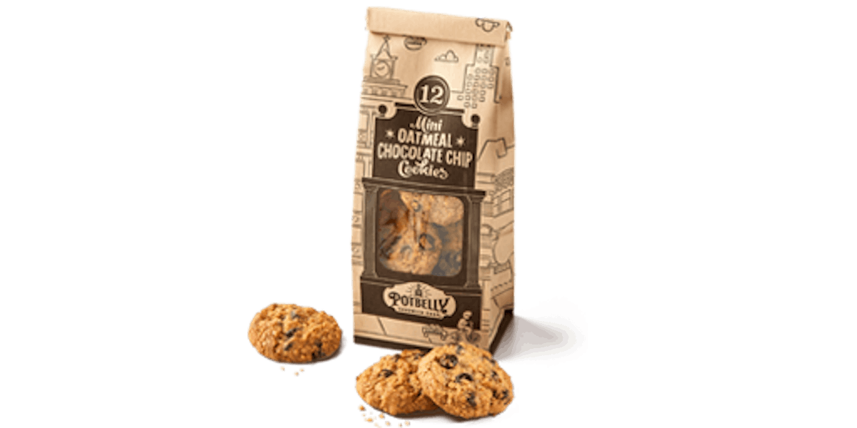 Bag of Mini Cookies from Potbelly Sandwich Shop - Highland Park (42) in Highland Park, IL