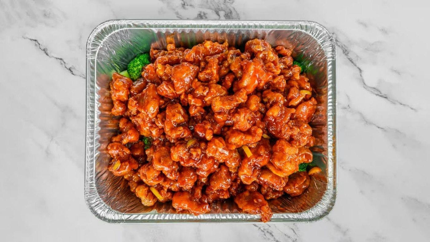 General Tso Shrimp (5LB Half Pan) from General Tso's Restaurant & Catering - Dunwoody in Dunwoody, GA