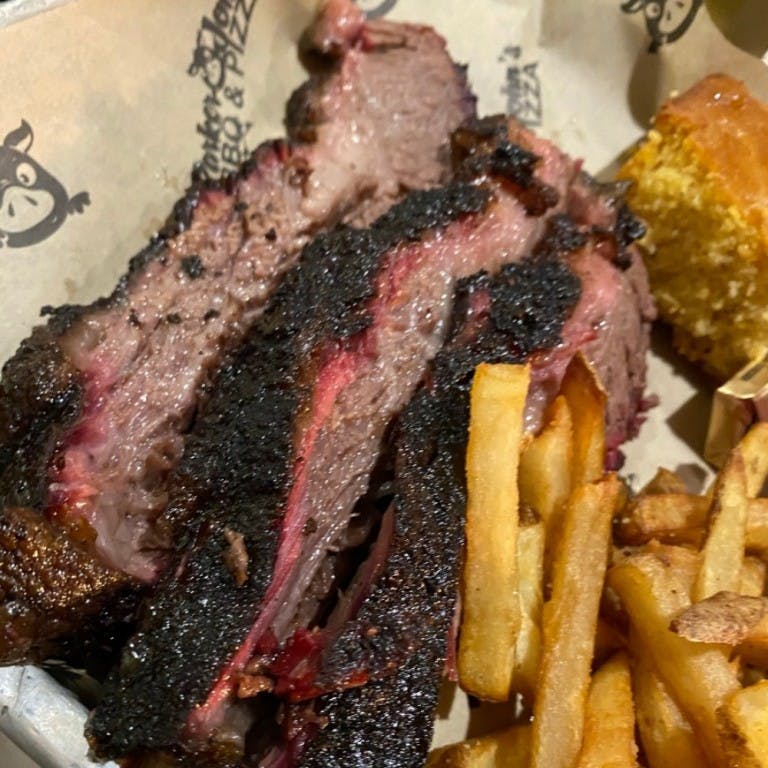 Brisket Dinner from Parker John's BBQ & Pizza - Green Bay in Green Bay, WI