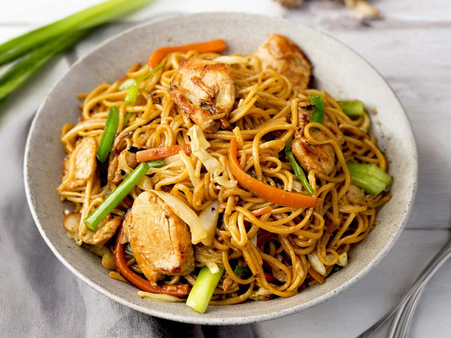 Chicken Chowmein from Cumin Fresh Indian Kitchen in Grand Haven, MI