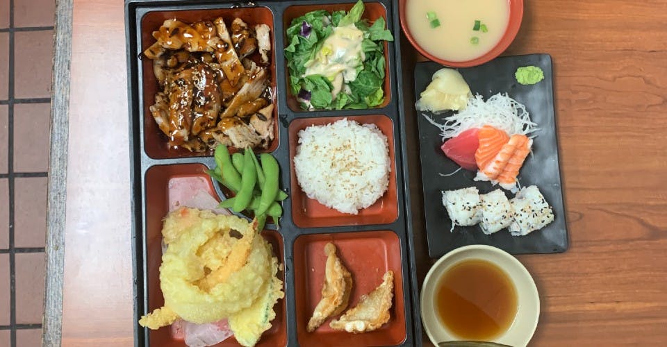 11. Deluxe Bento A from Oishi Sushi & Grill in Walnut Creek, CA